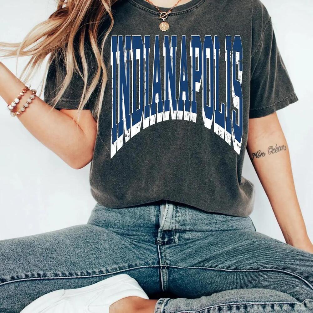 Indianapolis Football Shirt S Game Day Tee Football Fan Gift